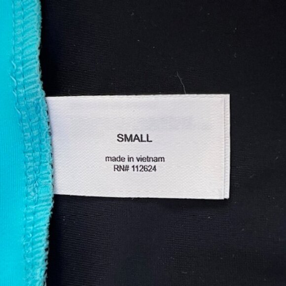 NEW-SWIMSUIT TOP with Long Sleeves Women's Size S - Melanie Palm Beach - Picture 12 of 14